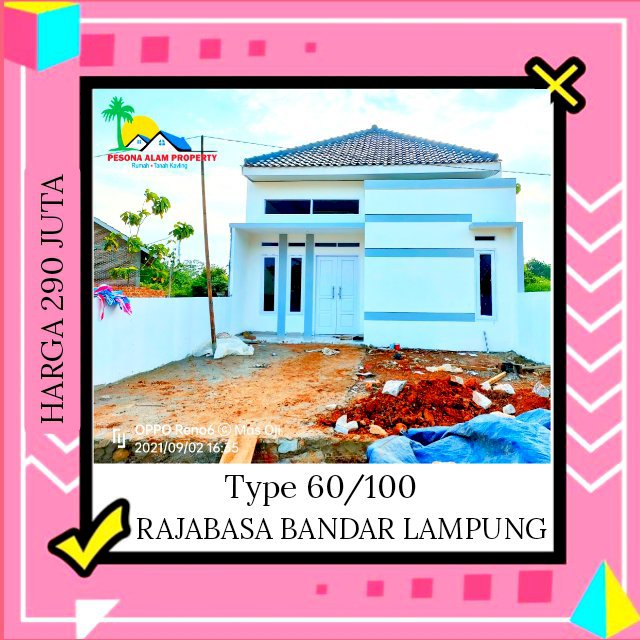 RUMAH DIJUAL RAJABASA
