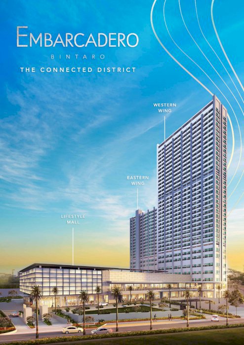 Apartemen Siap Huni Embarcadero Bintaro Tang-Sel tersedia 1,2 dan 3 br