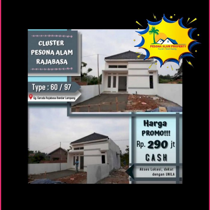 RUMAH CLUSTER MURAH BANGET