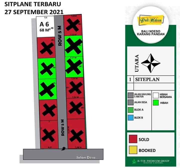 Tanah Kavling Toh kuning Karangpandan Karanganyar