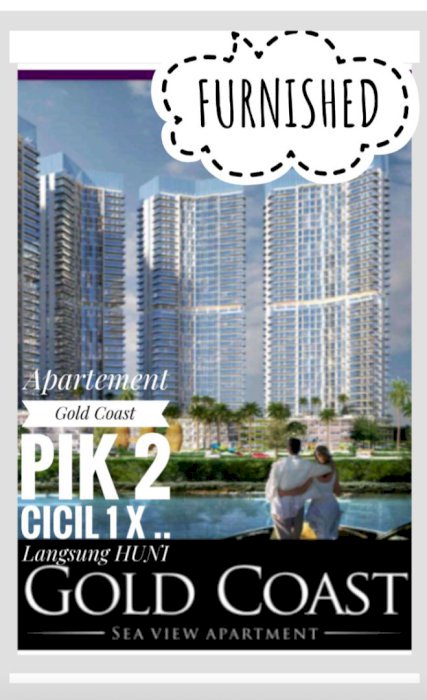 Office & Apartement GOLD COAST  Kawasan PIK 2 Jakarta Utara