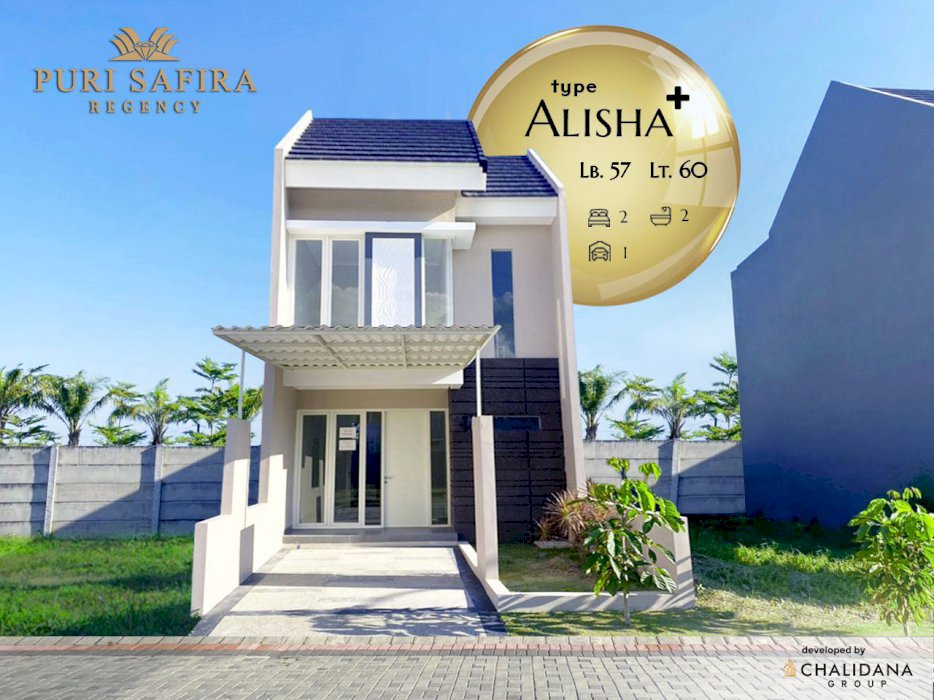 Type Alisha Rumah 2 lantai & 2 Kamar Tidur hanya Rp 700 Jutaan Plus Promo Dp 0