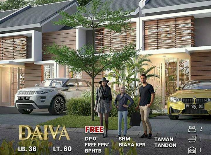 Type Daiva view kolam renang angsuran 3 jutaan