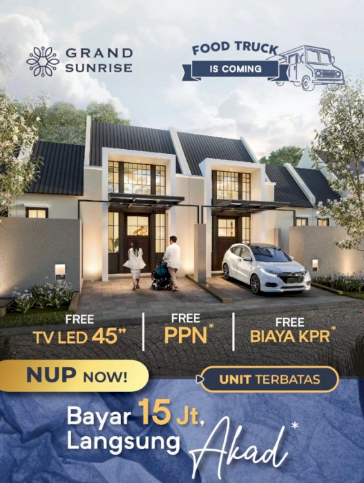 Rumah Murah Modern Minimalis Menganti Surabaya