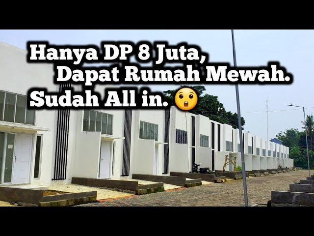 Dijual Rumah Modern Cukup Bayar 8 Juta Sudah punya rumah