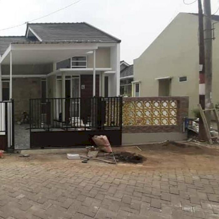 Hunian modern minimalis free perabot interior