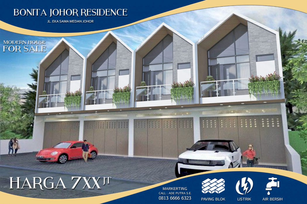 Masih murah ruko dan rumah di johor. Segera cek lokasinya