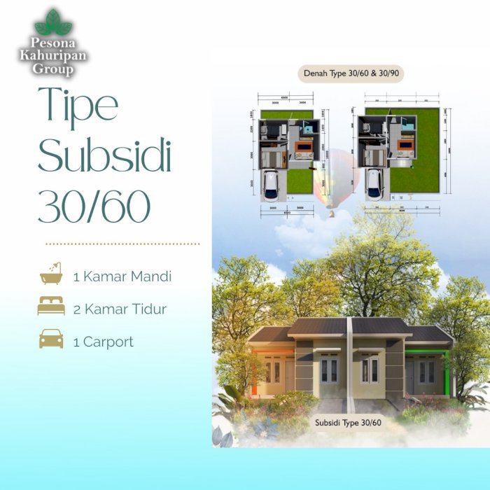 Rumah subsidi Rasa Komersil