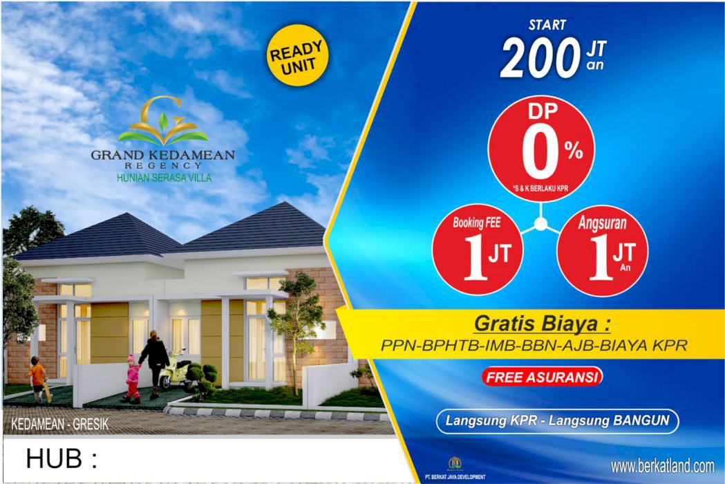 RUMAH MEWAH HARGA MURAH Tdp 0%