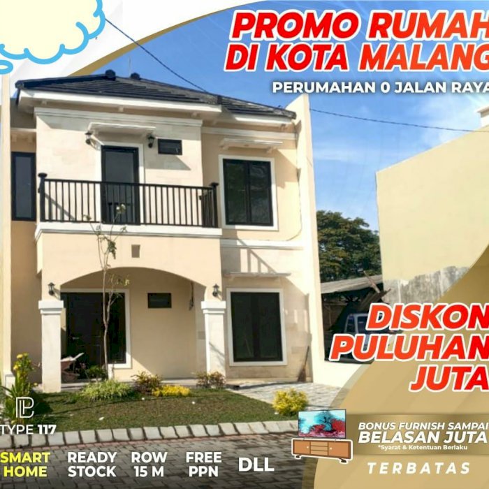 Rumah dekat sulfat blimbing malang.