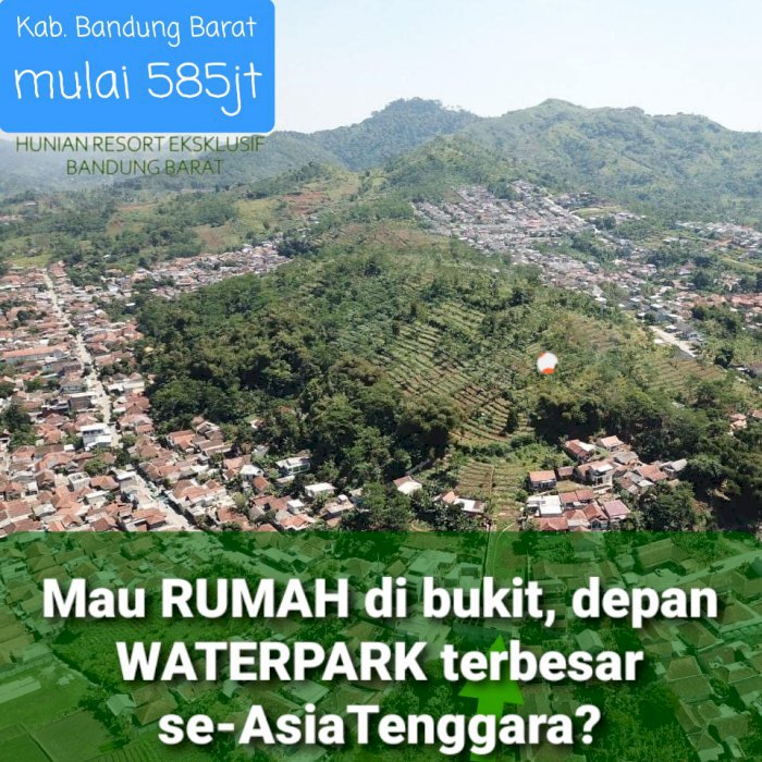 PERUMAHAN VIEW GUNUNG&KOTA THE EMERALDA RESORT PADALARANG BANDUNGBARAT