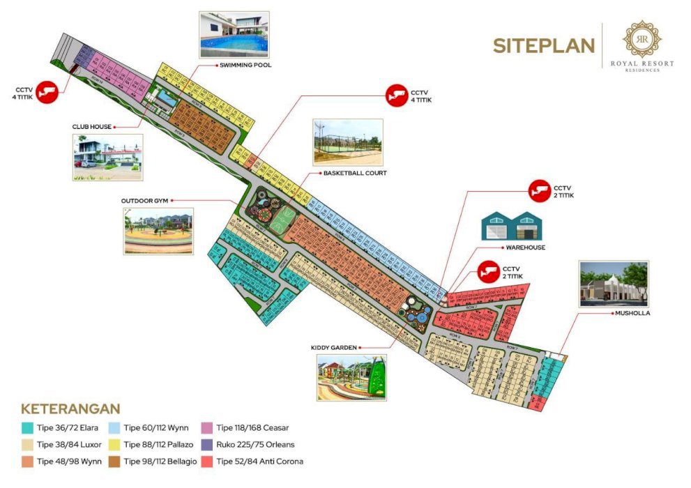 Town house mewah lokasi jakabaring