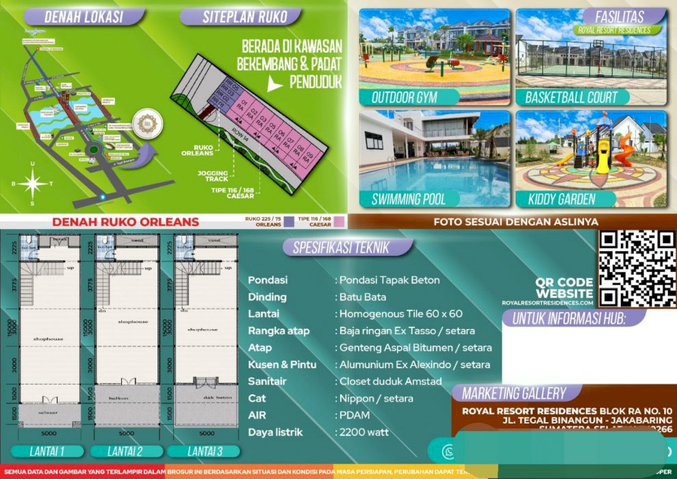 Town house yg siap hini