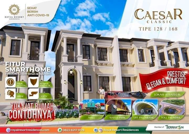 Hunian mewah berkelas bintang 5 lokasi jakabaring