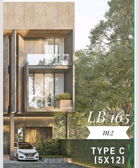 Town House Permata Hijau Mension Tipe C Kebayoran lama Jakarta Selatan