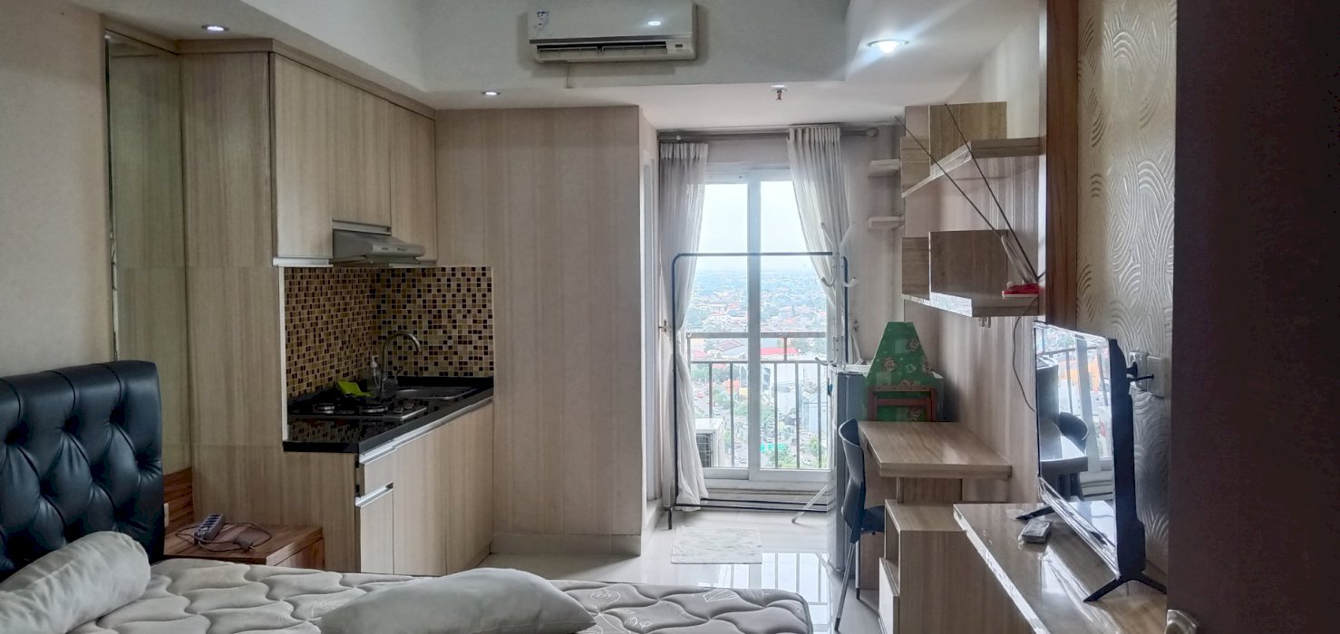 Disewakan Apartemen Puri Park View studio Tower C lt 23 pool/selatan