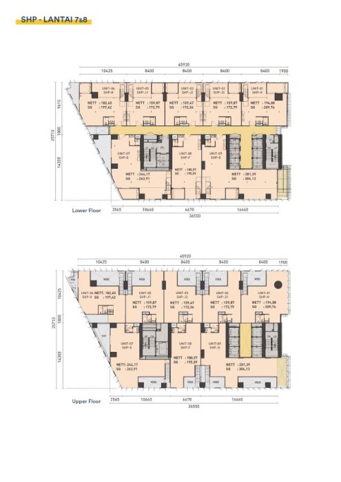 Office Upper West kantor dengan fasilitas apartement CBD lot 55t Bumi Serpong,