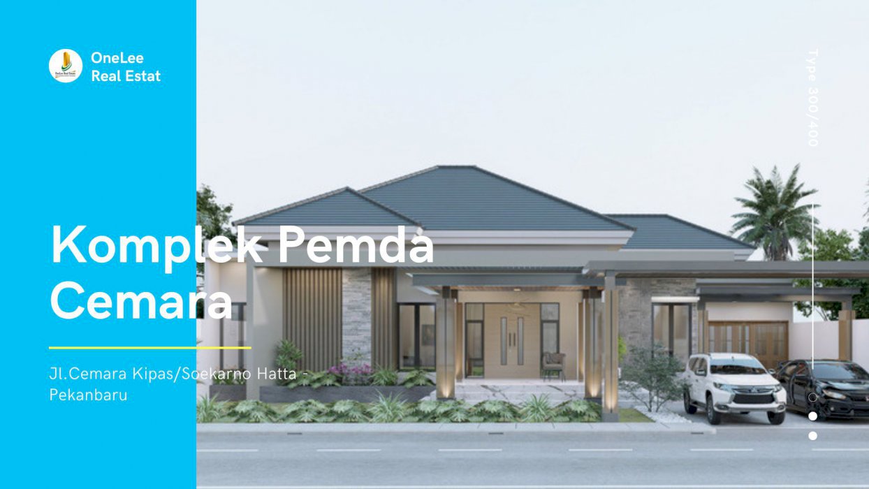 Hunian villa Tropis+Kolam Renang Luas 400m di Kota Pekanbaru