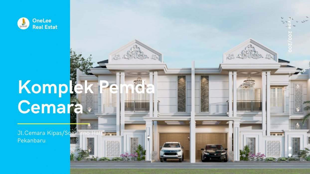 Rumah Mewah Harga Terjangkau Design 2 Lt di Kota Pekanbaru