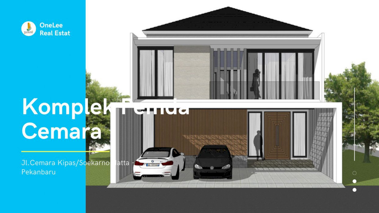 Rumah Design Premium Lokasi Strategis di Soekarno Hatta Pekanbaru