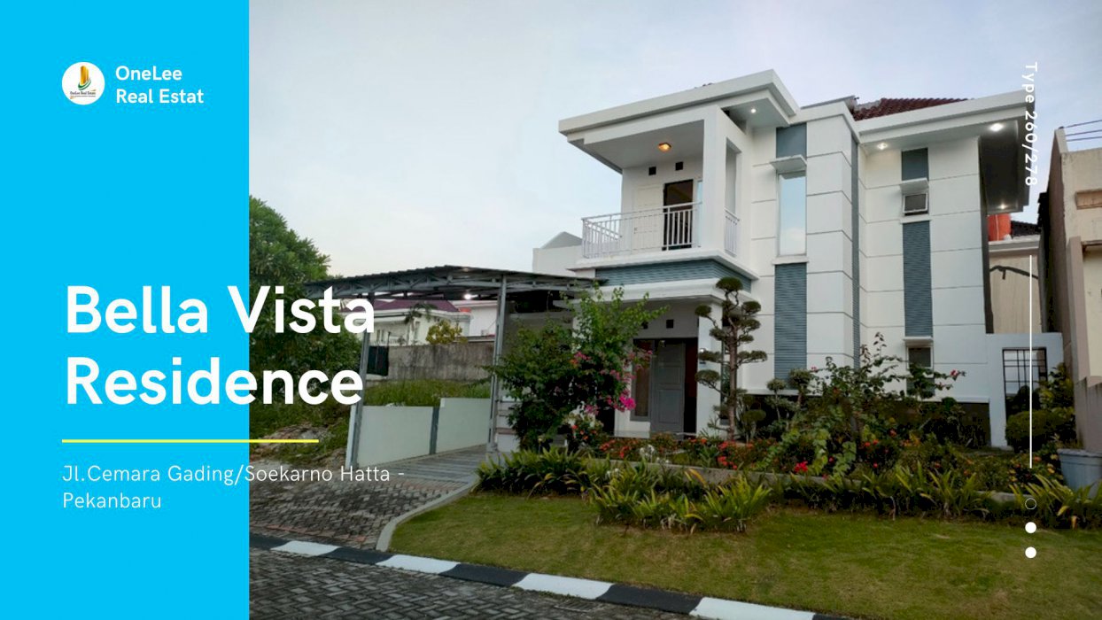 Rumah Second Mewah 2Lt di Cluster Premium Soekarno Hatta