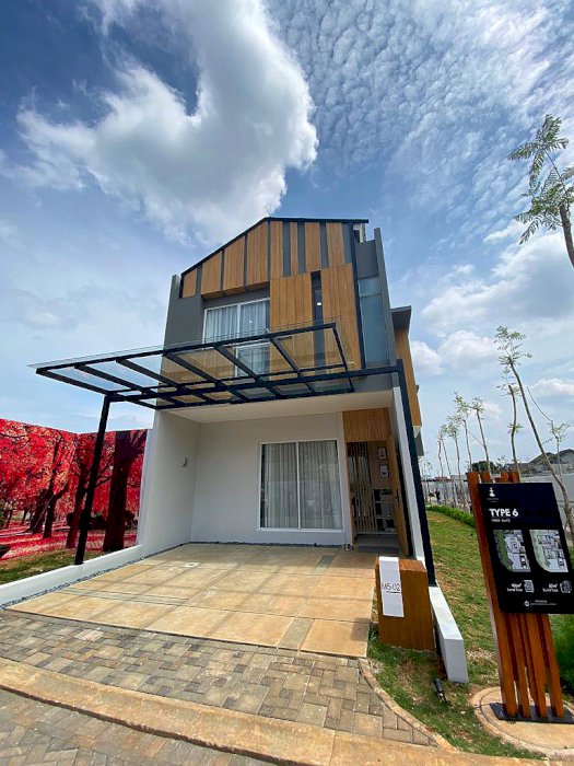 Rumah brand new konsep Jepang di kawasan Bintaro
