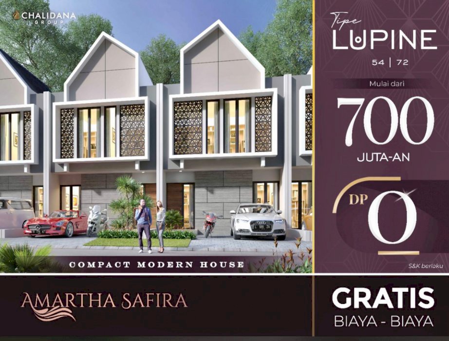 PERUMAHAN AMARTHA SAFIRA  TYPE LUPINE DI SIDOARJO