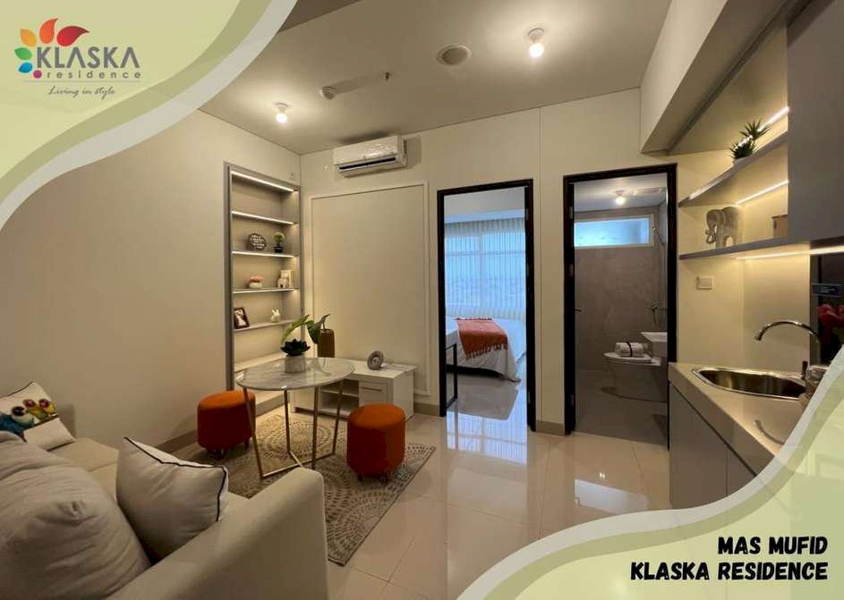 Dijual Apartemen Baru 1 BR siap huni Full furnished Surabaya