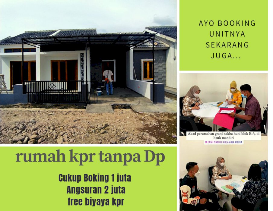 PERUNAHAN KPR DP 0% BEBAS BANJIR