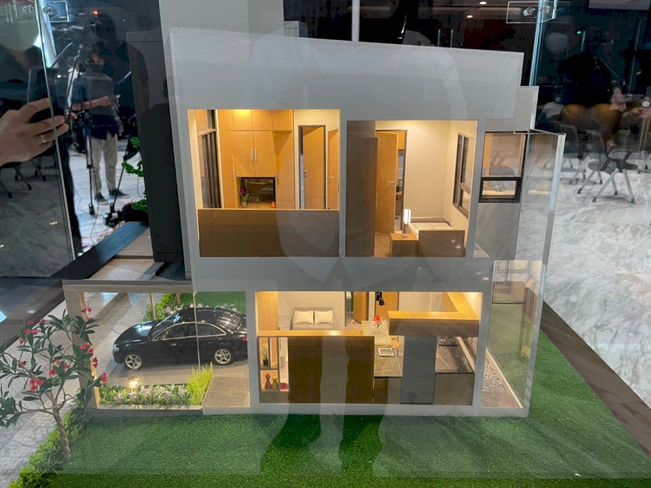 Dijual rumah full furnished di BSD Tangerang