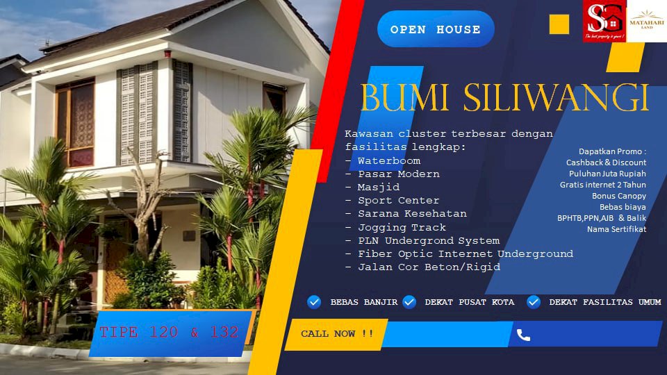 Rumah kawasan di Bandung Raya