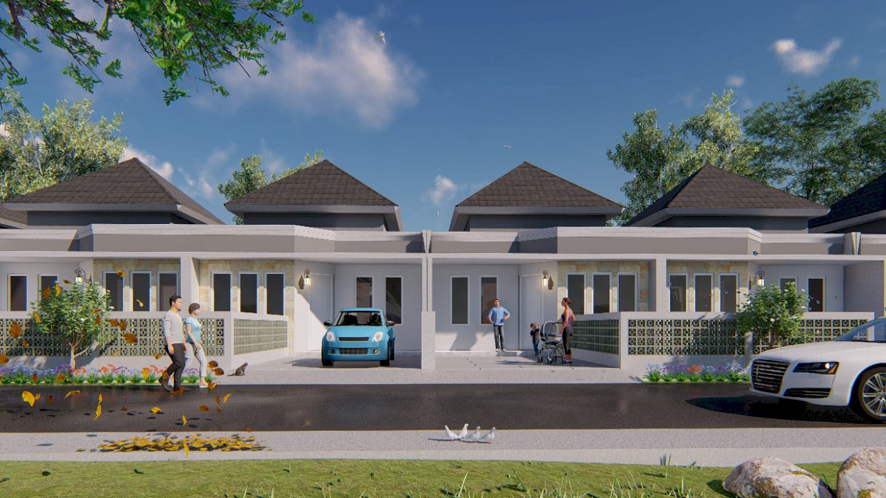 RUMAH DI JUAL  DI DEKAT PANAM PEKANBARU PERUMAHAN ROYAL MANSION