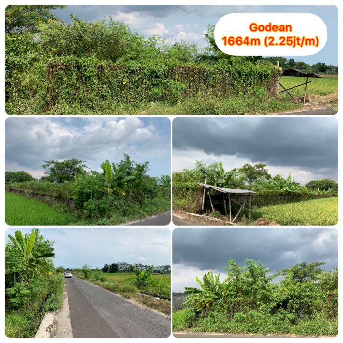 Dijual Tanah Murah di Jalan Godean