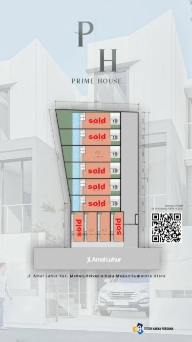 Perumahan Townhouse termurah Booking fee 10JT LANGSUNG AKAD