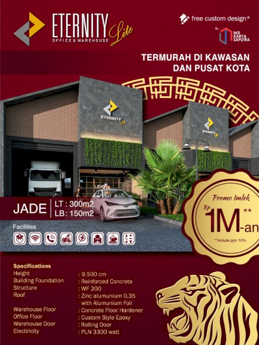 Gudang Termurah dikawasan dan Pusat Kota Serang , Gudang ENTERNITY