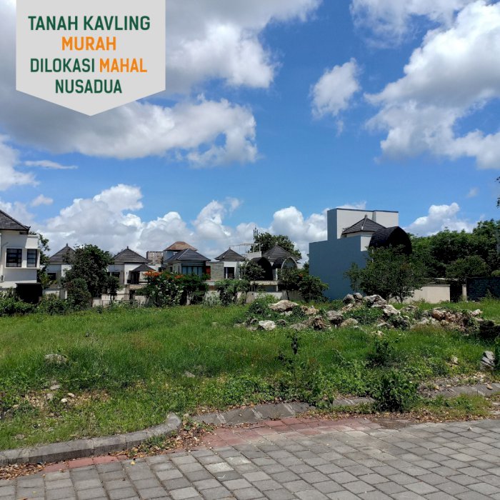 DIJUAL TANAH KAVLING LOKASI NUSA DUA KAWASAN PERUMAHAN