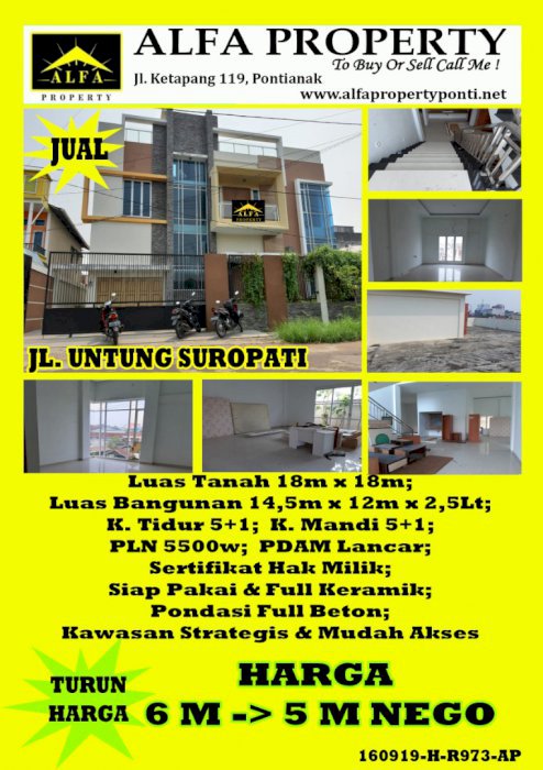 Rumah Untung Suropati Pontianak, Kalimantan Barat