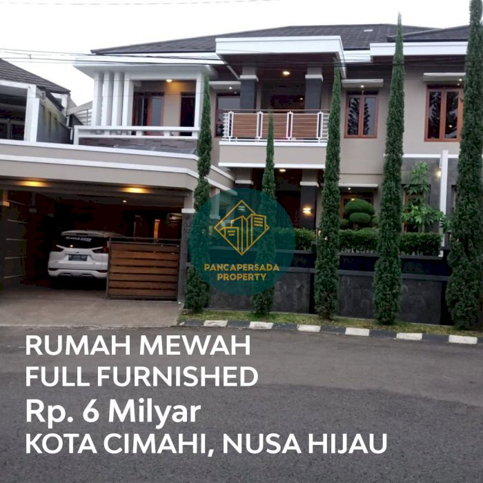 RUMAH MEWAH FULL FURNISHED KOMPLEK NUSA HIJAU CIMAHI