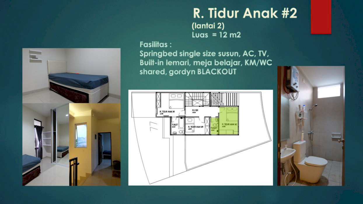 RUMAH 2 LANTAI MEWAH FULL FURNISH