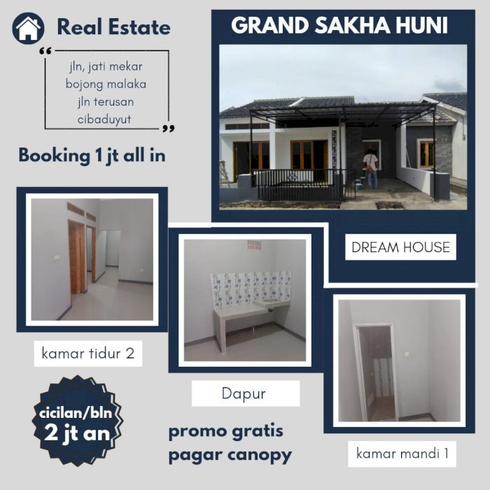 RUMAH KPR MURAH BERKUALITAS