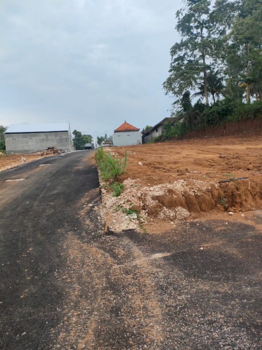 Tanah kavling kuwum asri lokasi Tabanan dekat pinggir jalan