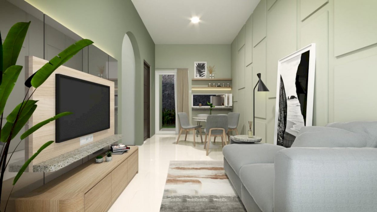 HANYA 1 UNIT. SIAP HUNI FULL PERABOT , hanya 800 jutaan