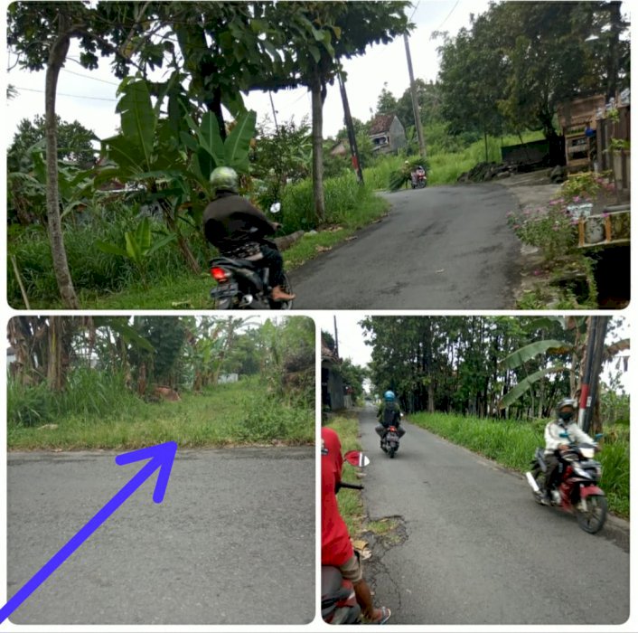 Dijual Tanah Pekarangan Lokasi dekat perum GTA Donoharjo Sleman