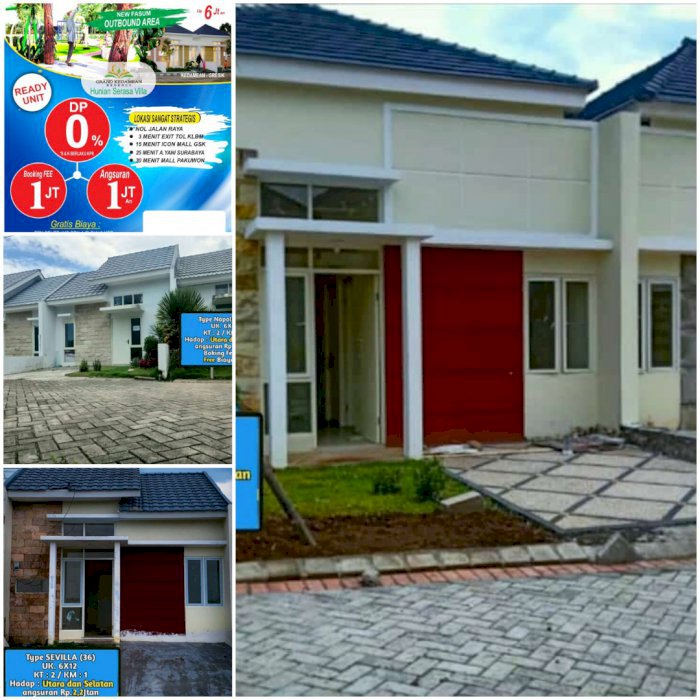 Rumah murah dekat tol klbm