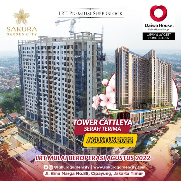 SAKURA GARDEN CITY * MARKETING PEMASARAN â˜Žï¸ 087786449472