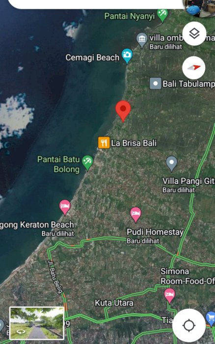 Dijual tanah 100 meter dari pantai pererenan Canggu Bali