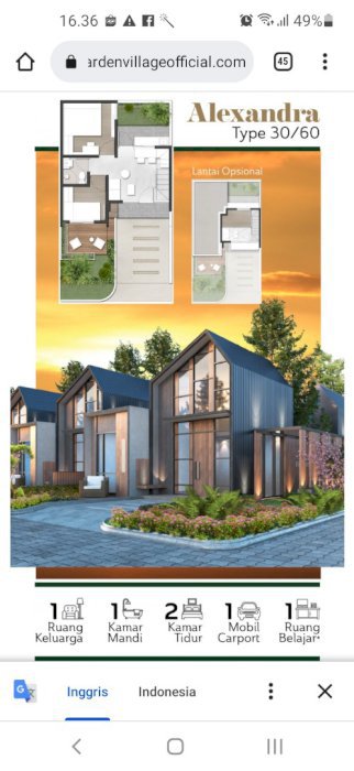 Hunian keren banget 3 jt all in