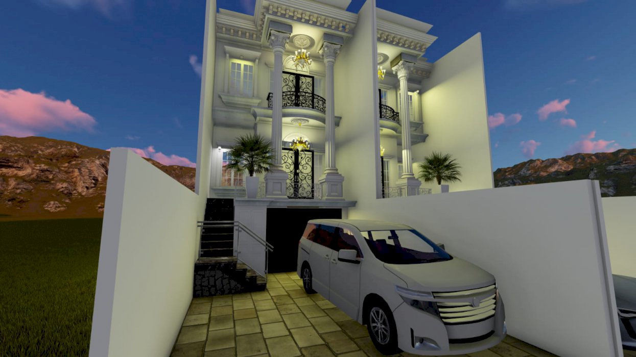  Rumah Mewah  Kav. A di Jln Jatipadang Pasar Minggu