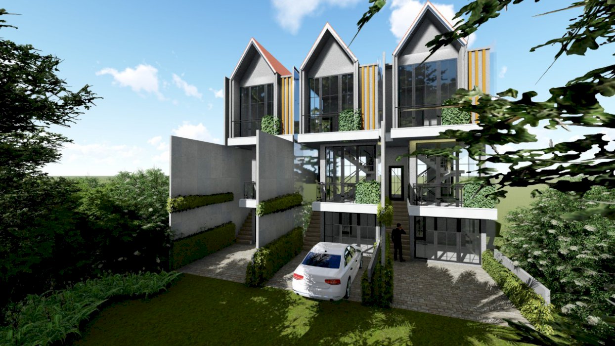  Rumah Scandinavian di Jln Bumiputera Cipinang Rawamangun