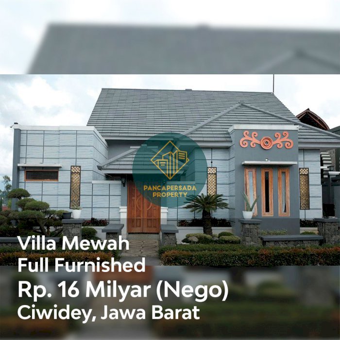VILLA MEWAH FULL FURNISHED DAERAH CIWIDEY